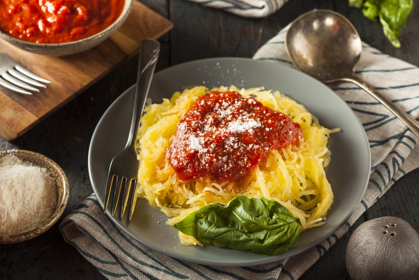 large - spaghetti squash tomato sauce recipepic