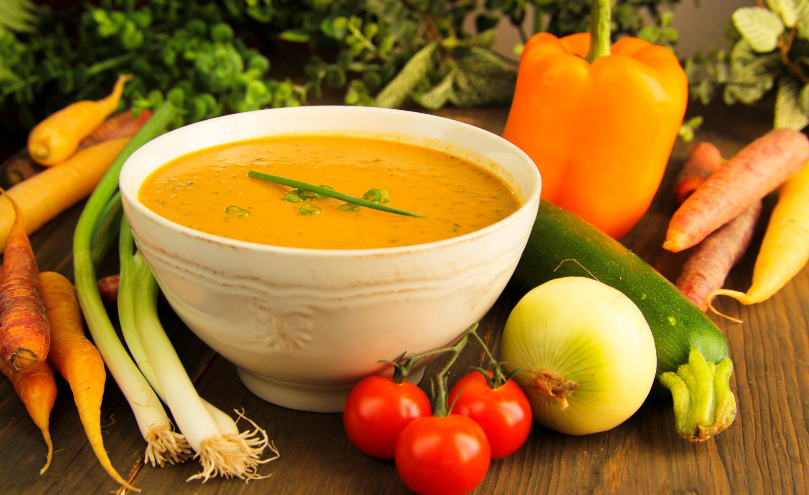 nutraphoria carrot ginger soup