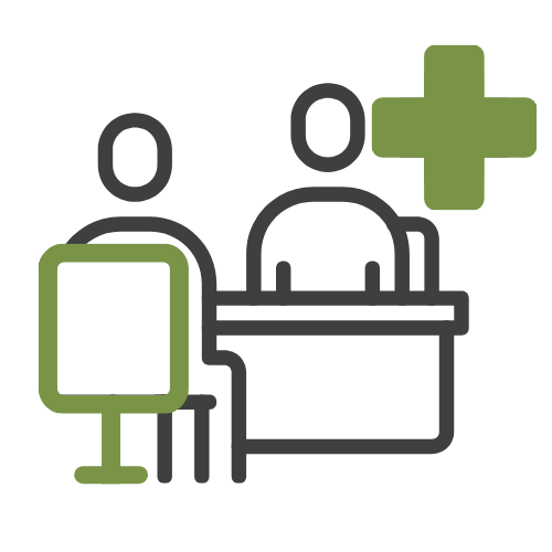 Clinics consultation icon Clinics consultation icon