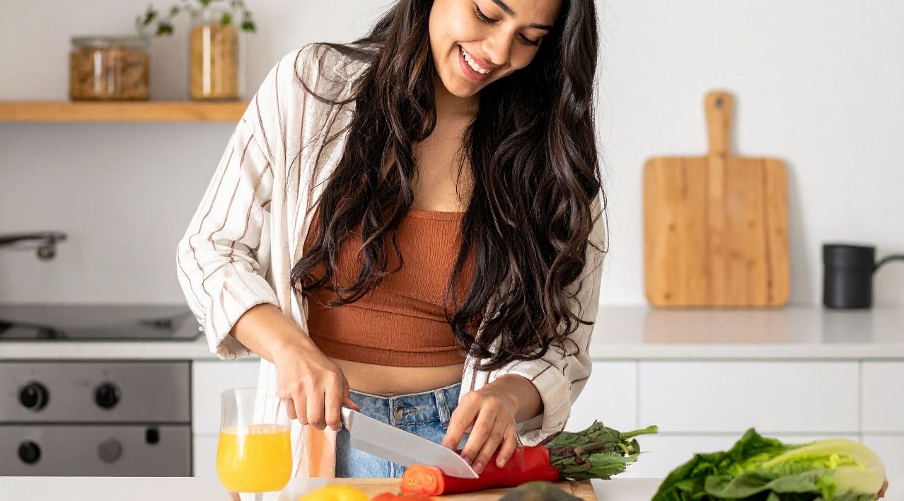 woman in kitchen