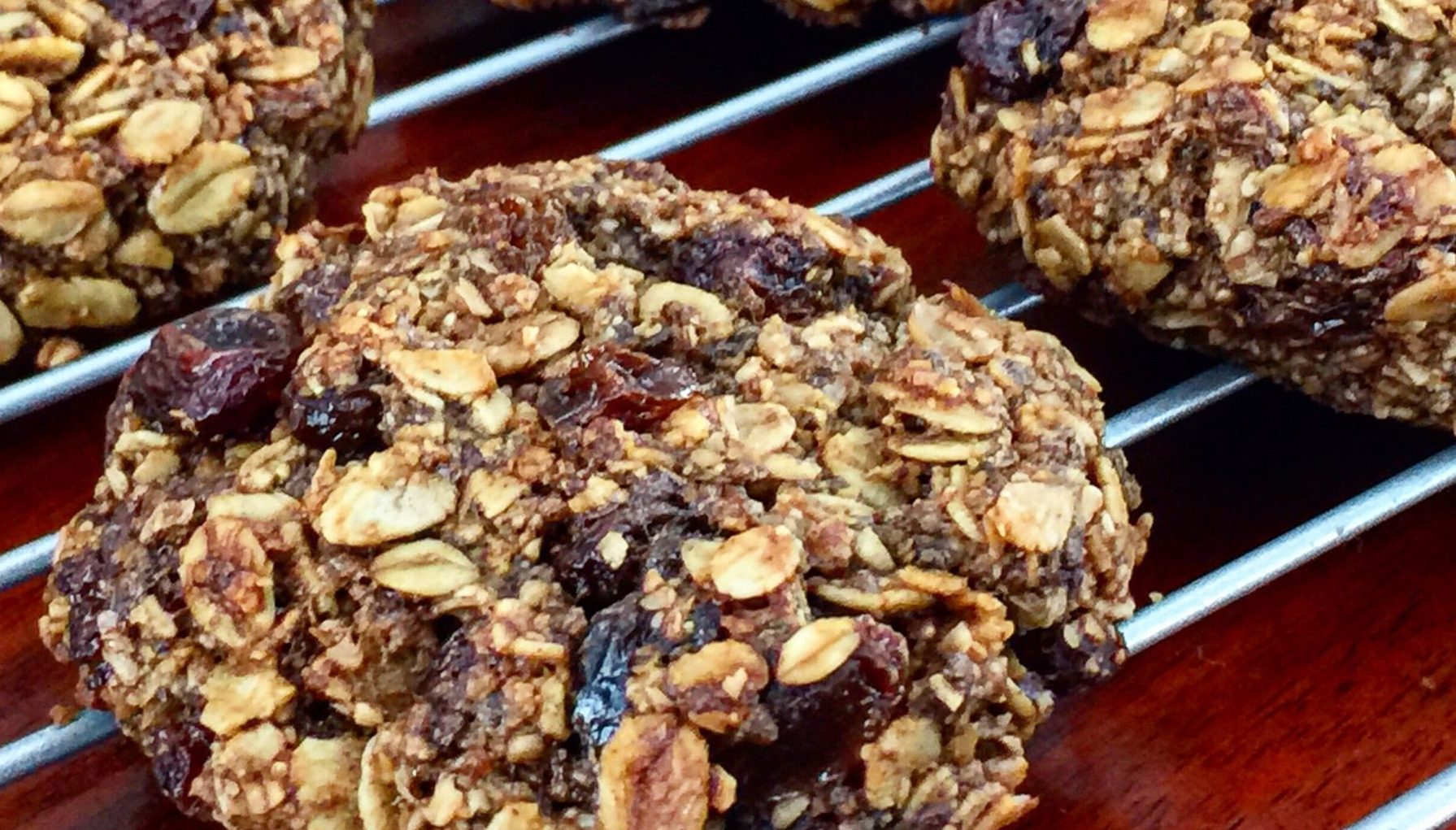 Oat and Flax Energy Cookies