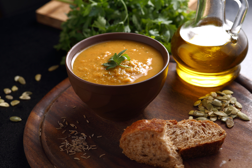 soup and bread nutraphoria school of holistic nutrition