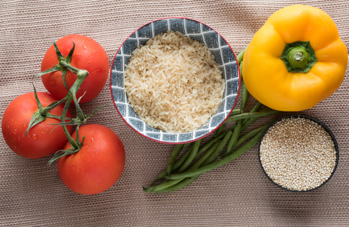 Rice and Quinoa Bowl Nutraphoria