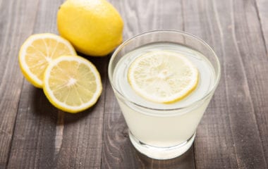 Warm lemon water Nutraphoria