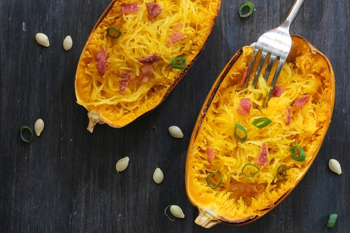 Mexican Spaghetti Squash Nutraphoria