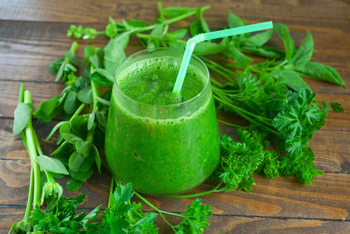 Morning Green Juice Nutraphoria