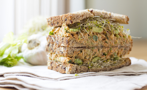 Chickpea Sandwich Nutraphoria