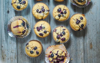 Almond Blueberry Muffins Nutraphoria