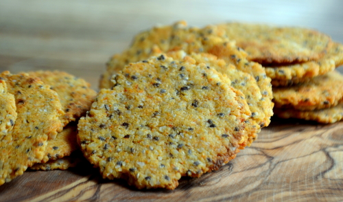 Flax and Chia Seed Cracker Nutraphoria