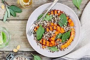 Vegan Pumpkin And Quinoa Salad Nutraphoria