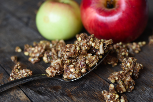 Grainless Vegan Granola Nutraphoria