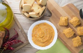 Spicy Sweet Potato Hummus Nutraphoria