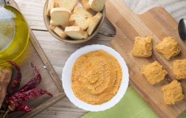 Spicy Sweet Potato Hummus Nutraphoria