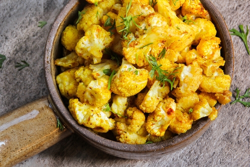 Curried Cauliflower Nutraphoria