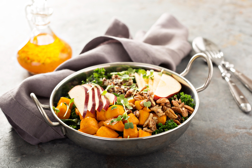 Butternut Squash & Apple Salad Nutraphoria