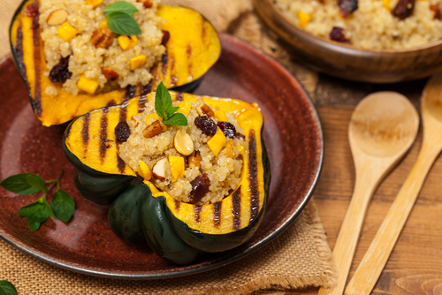 Stuffed Acorn Squash Nutraphoria