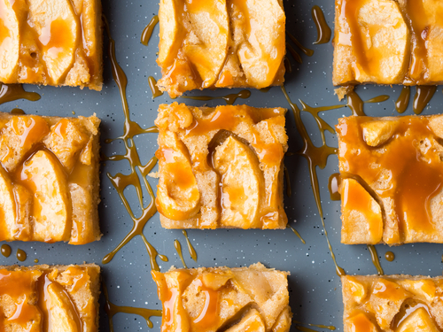 Healthy Vegan Salted Caramel Slice Nutraphoria