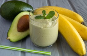 Benefits of Avocado, Banana, Milk Smoothy Nutraphoria