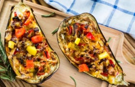 Stuffed Eggplant Nutraphoria