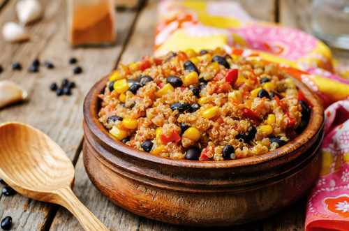 Bean and Quinoa Salad Nutraphoria