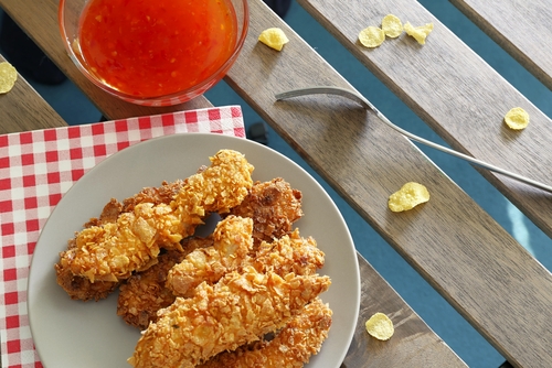 Baked Chicken Strips Nutraphoria
