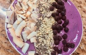 Blueberry Superfood Smoothie Bowl Nutraphoria