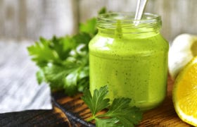 Cilantro Chutney Yogurt Nutraphoria