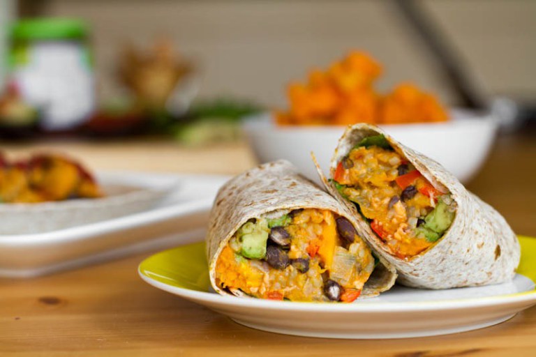 Vegan Burrito Nutraphoria