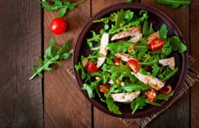 Salad With Chicken Breast Nutraphoria