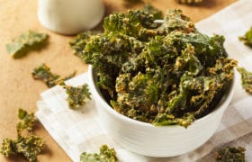 Cheesy Kale Chips Nutraphoria