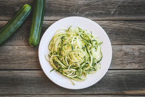 Zucchini Noodles Nutraphoria