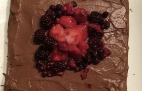 Blueberry Avocado Cake Nutraphoria