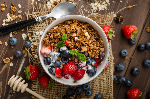 Oven-Baked Granola Nutraphoria