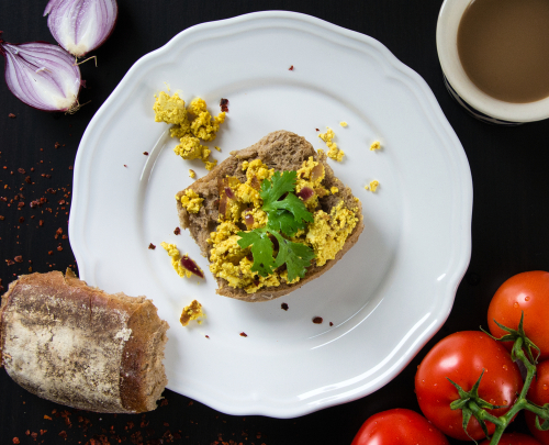 Vegan Tofu Scramble Nutraphoria