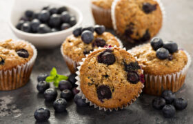 Healthy Blueberry Oatmeal Muffins Nutraphoria