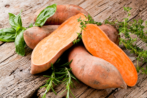 Lentil and Sweet Potato Soup Nutraphoria