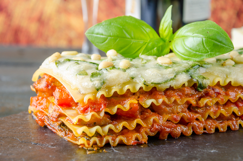 Veggie Lasagna Nutraphoria