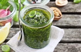 Raw, Vegan Pesto Nutraphoria