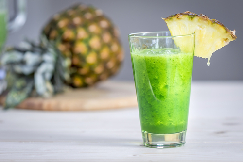 Green Pineapple Smoothie