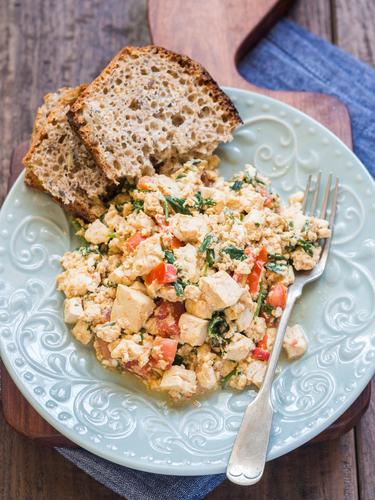Latin-Inspired Tofu Scramble