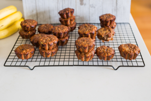 Easy Almond Banana Muffins