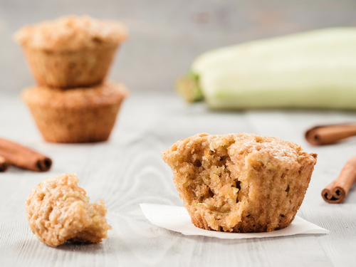 Zucchini Carrot Apple Muffins