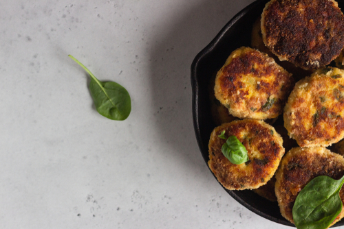 Spinach Turkey Burgers
