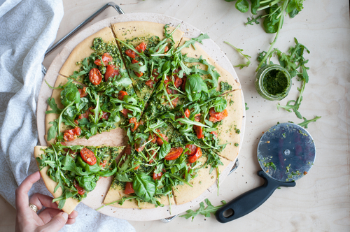 Chickpea Pizza Crust