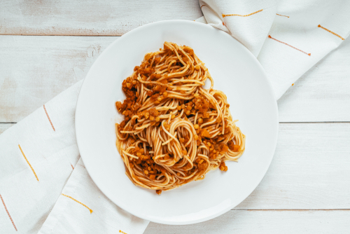 Meatless Spaghetti Bolognese