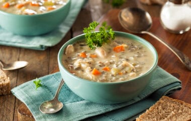 Soul-Warming Creamy Turkey and Wild Rice Soup
