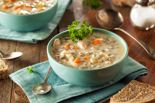 Soul-Warming Creamy Turkey and Wild Rice Soup