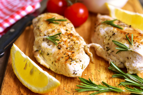 Rosemary Ginger Garlic Chicken Thighs