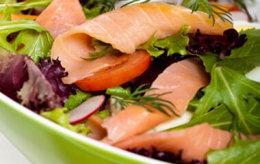 Anti-Inflammatory Salad With Salmon