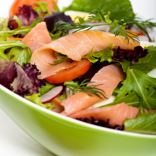 Anti-Inflammatory Salad With Salmon